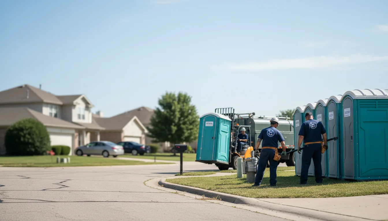 Porta Potty Rental in Mcadoo, TX near me